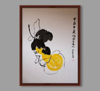 国画 丙烯《光生万物》Acrylic Chinese Abstract Painting 61×46cm