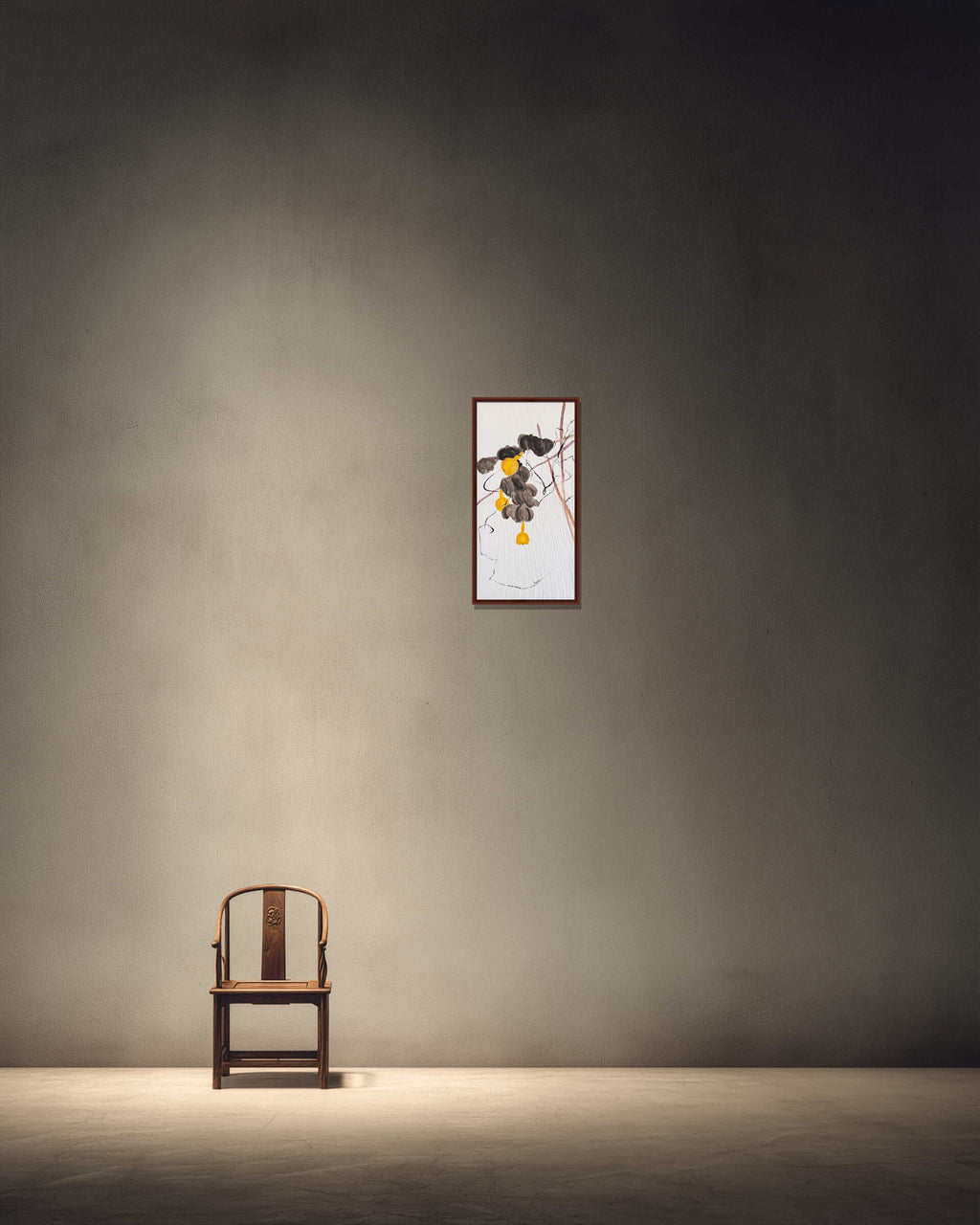 《金葫芦吉祥图》｜丙烯中国画 78.5×39.5cm