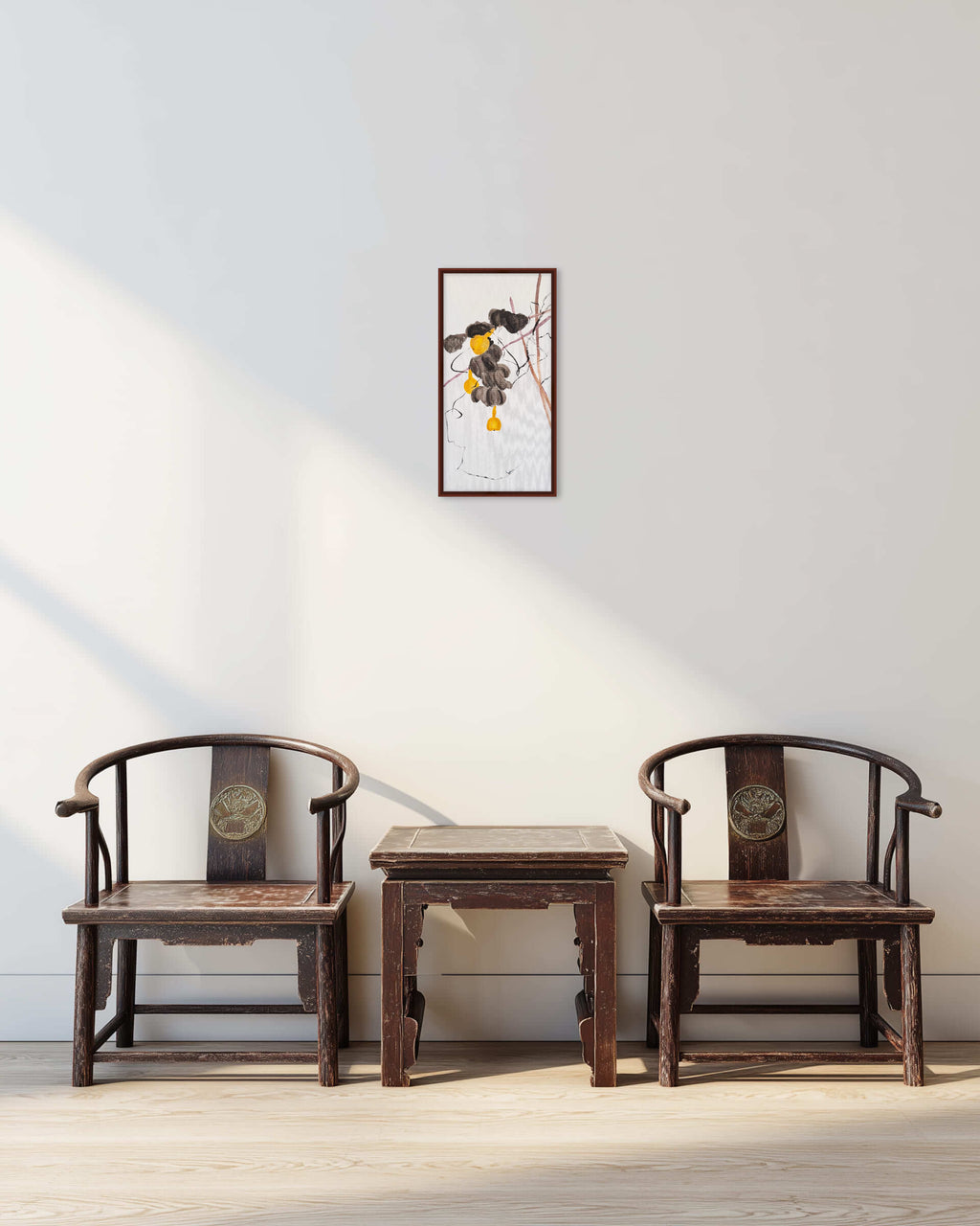 《金葫芦吉祥图》｜丙烯中国画 78.5×39.5cm