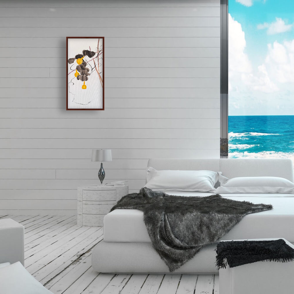 《金葫芦吉祥图》｜丙烯中国画 78.5×39.5cm