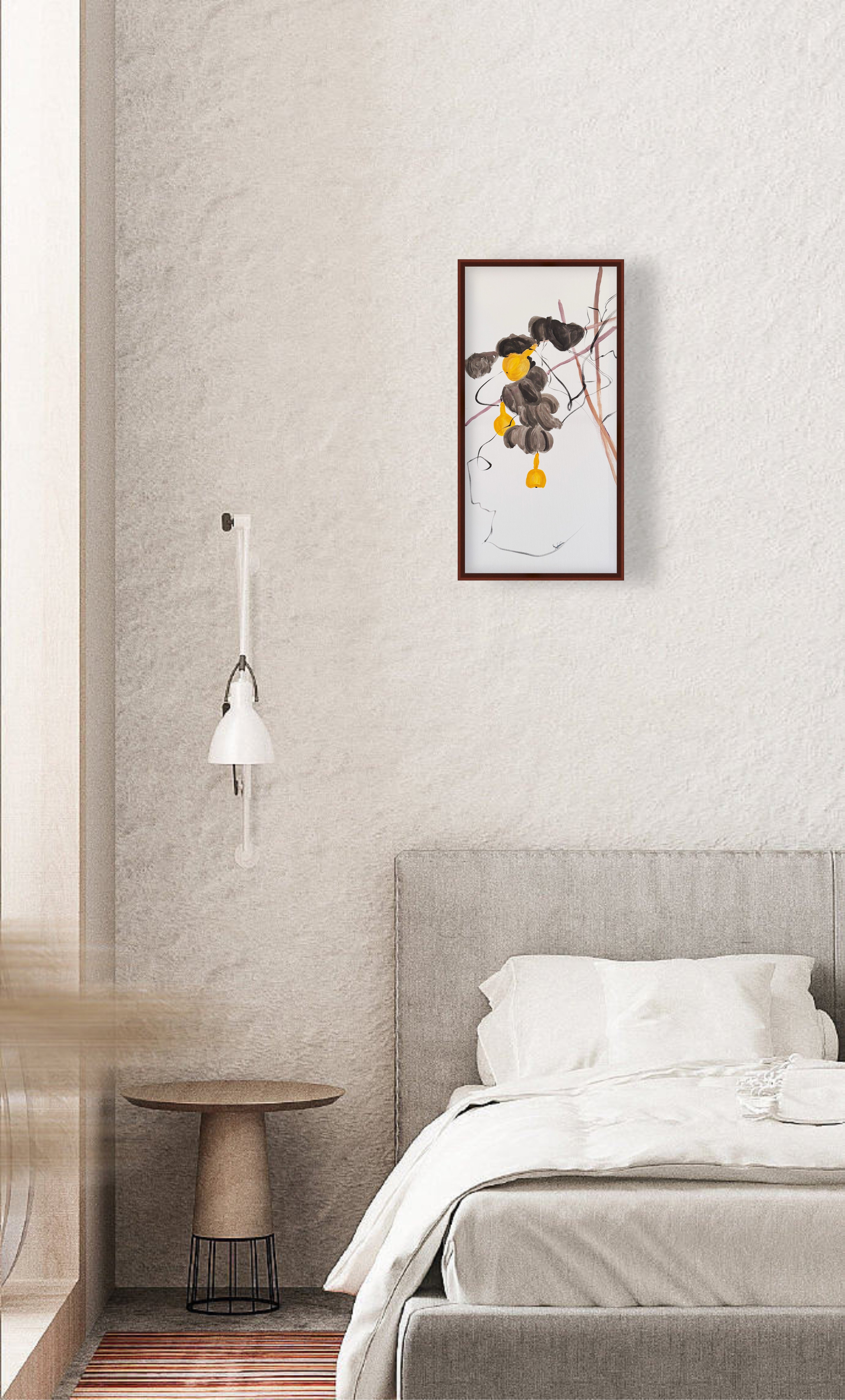 《金葫芦吉祥图》｜丙烯中国画 78.5×39.5cm