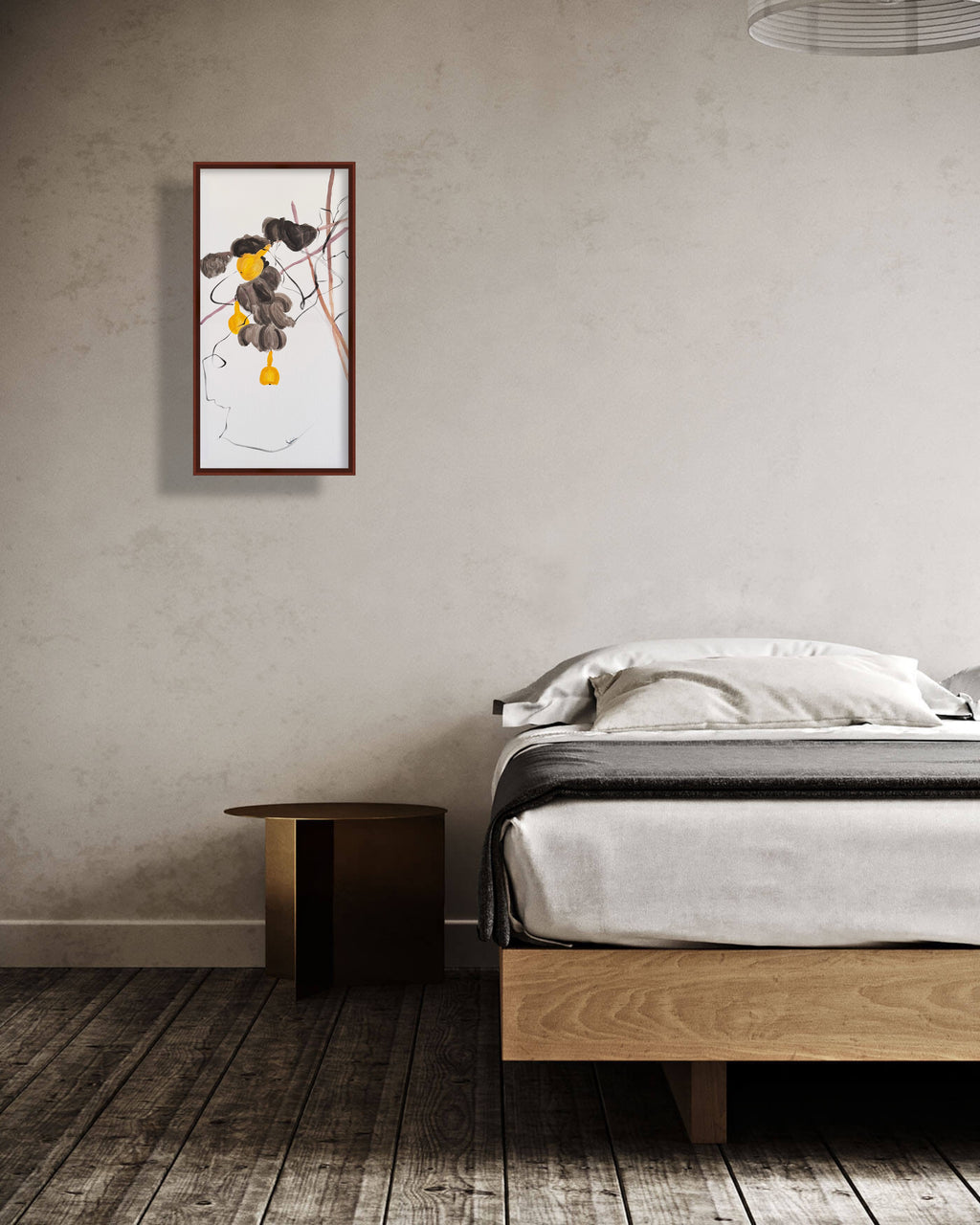 《金葫芦吉祥图》｜丙烯中国画 78.5×39.5cm