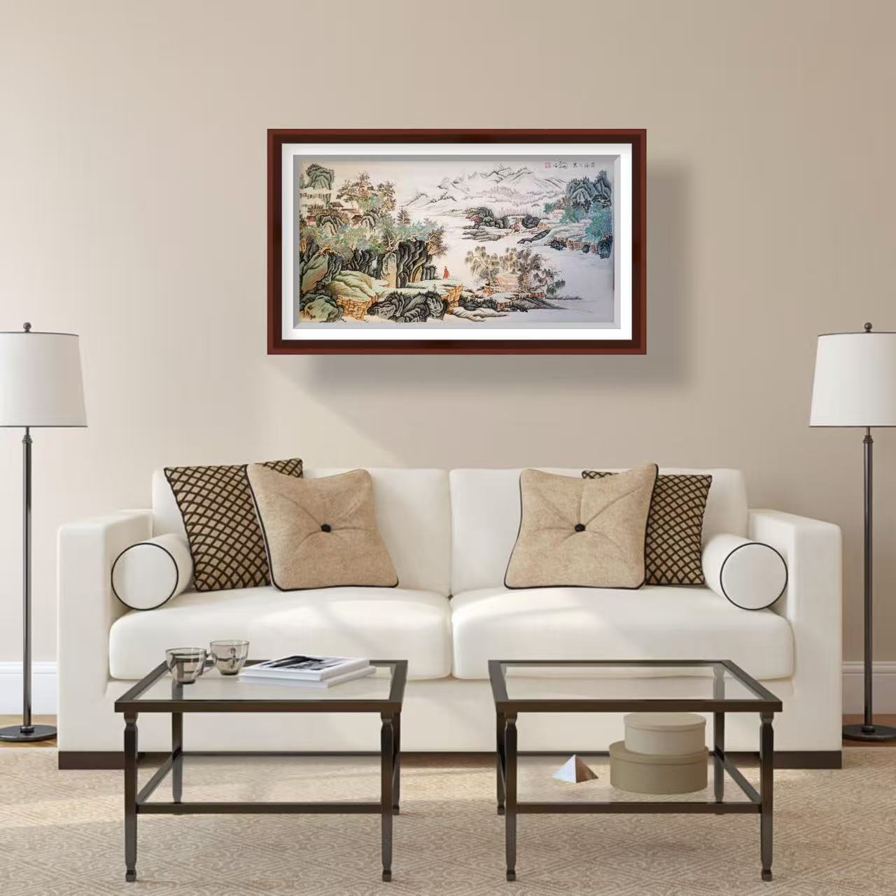 《山居清远图》
Mountain Dwelling in Tranquility